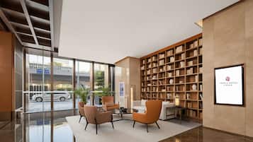 Sala de estar en el lobby