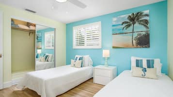 2 soverom, strykejern/-brett, wi-fi (inkludert) og sengetøy