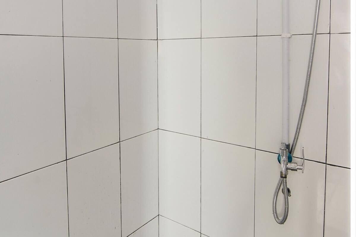 shower, rainfall showerhead, towels, toilet paper