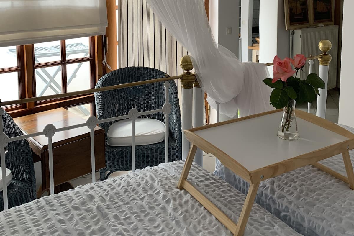 Standard Apartment, Patio, Ground Floor | 1 bedroom, premium bedding, Tempur-Pedic beds, in-room safe