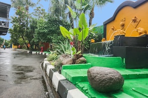 Fassade der Unterkunft