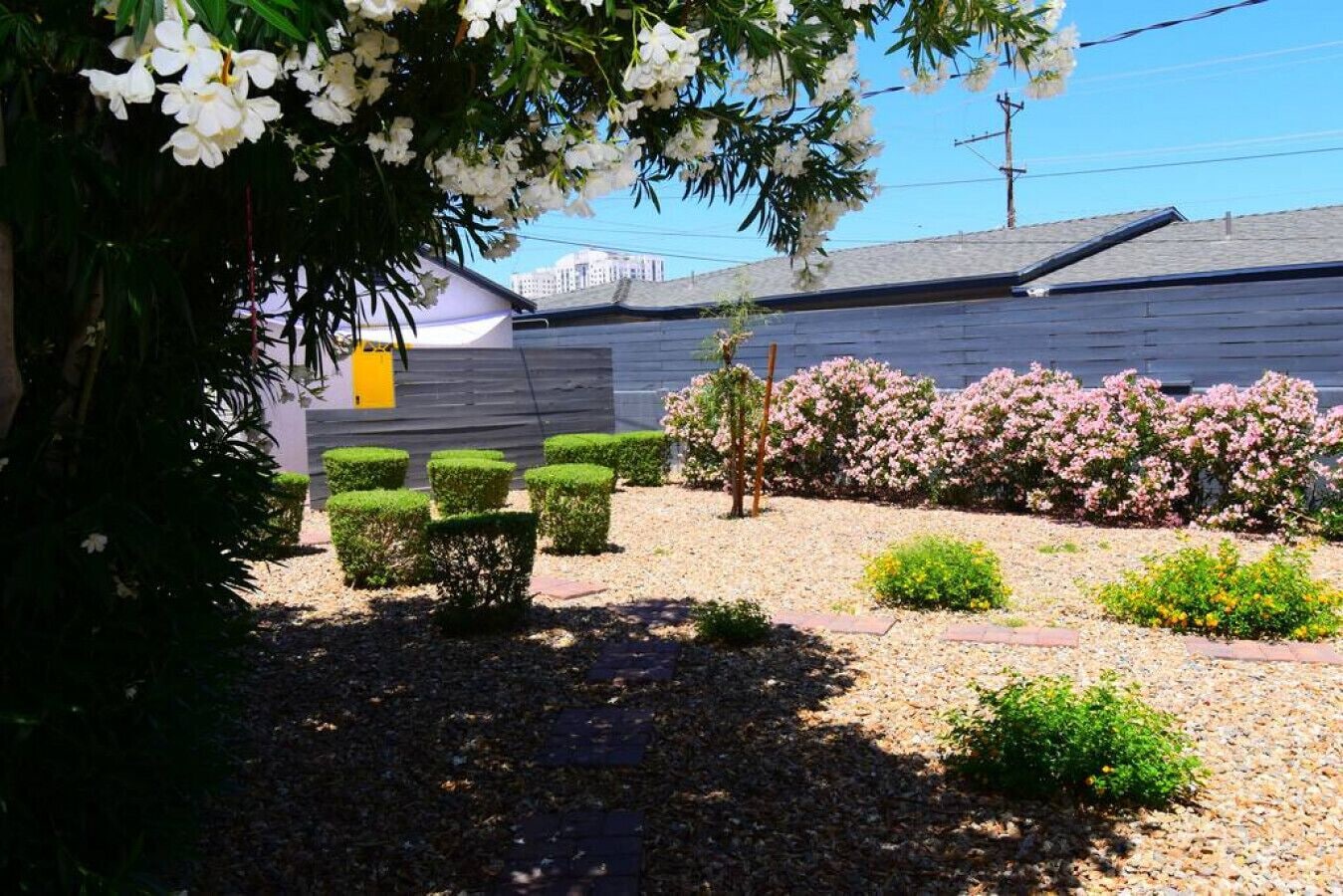 Overnattingsstedets uteområder