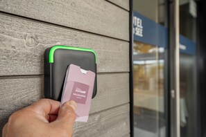 Inchecknings- och utcheckningsdisk