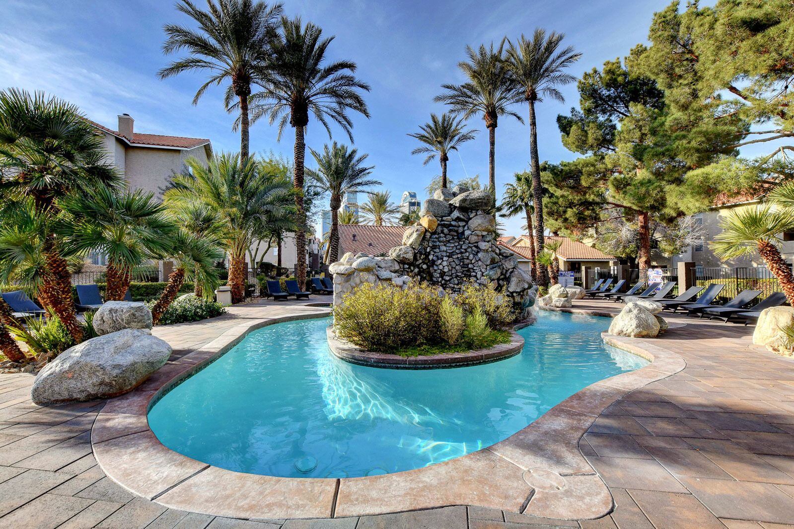 Außenpool, beheizter Pool