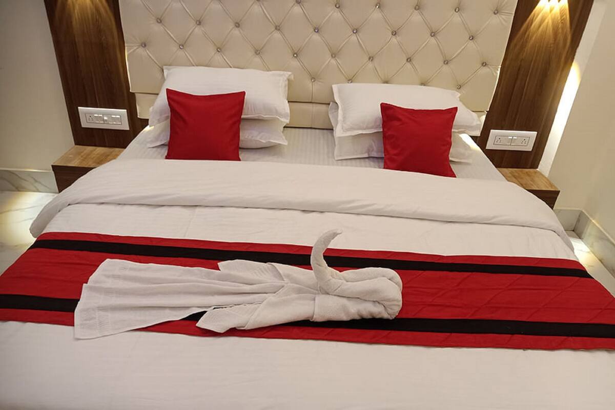 Chambre Double Deluxe, vue ville | Draps en coton égyptien, literie de qualité supérieure