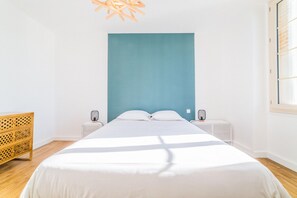 2 chambres, Wi-Fi gratuit, draps fournis