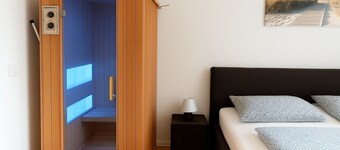 Experience Comfort and Relaxation in our Apartment BERNSTEIN with infrared sauna