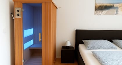 Experience Comfort and Relaxation in our Apartment BERNSTEIN with infrared sauna