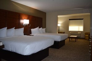 Suite, 2 Queen Beds, Non Smoking | Premium bedding, individually decorated, individually furnished, desk