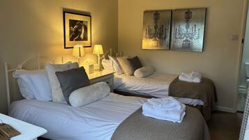 Premium bedding, individually decorated, individually furnished