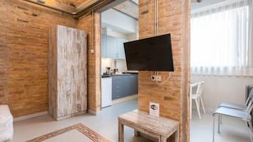 Studiosvit Deluxe | ResesÀng, gratis wi-fi och sÀngklÀder