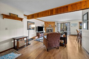 Smart TV, fireplace - Pet-friendly Winter Park condo - ski, bike, music! (Winter Park)