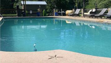 Seasonal outdoor pool