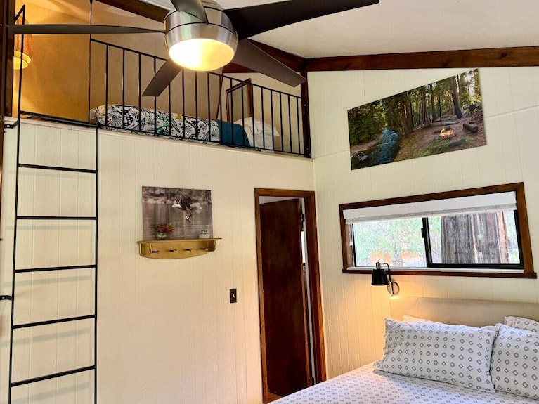 Forest A-frame Cabin | Gold Run Creek Frontage | High-speed Wifi | 10 Wooded Acres - Susanville, CA