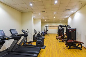 Gym - GreenFuture - Contemporary Studio Amidst Top Places in JVC (Dubai)