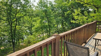 Swim and Fish in the Lake, Relax in the House! You Can Have It All.