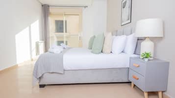 2 bedrooms, hypo-allergenic bedding, individually furnished