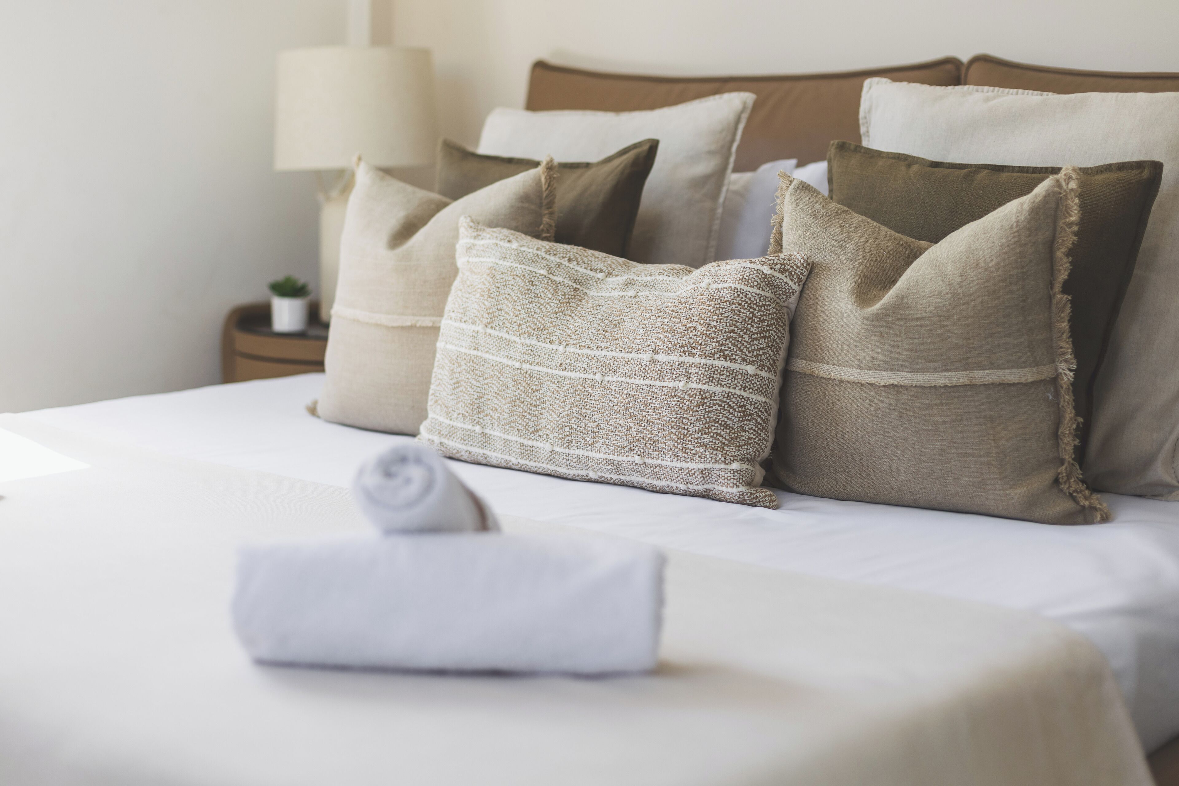 Departamento | Ropa de cama hipoalergénica y muebles diferentes 