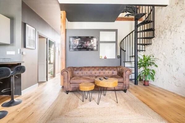 Smart TV, table football, books