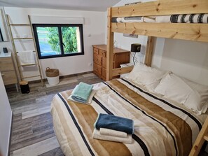 2 chambres, Wi-Fi, draps fournis