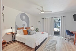 1 Schlafzimmer, Schreibtisch, Bügeleisen/Bügelbrett, WLAN
