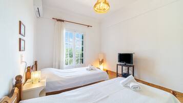 2 makuuhuonetta, ilmainen Wi-Fi, vuodevaatteet