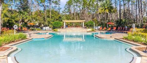 Außenpool, beheizter Pool