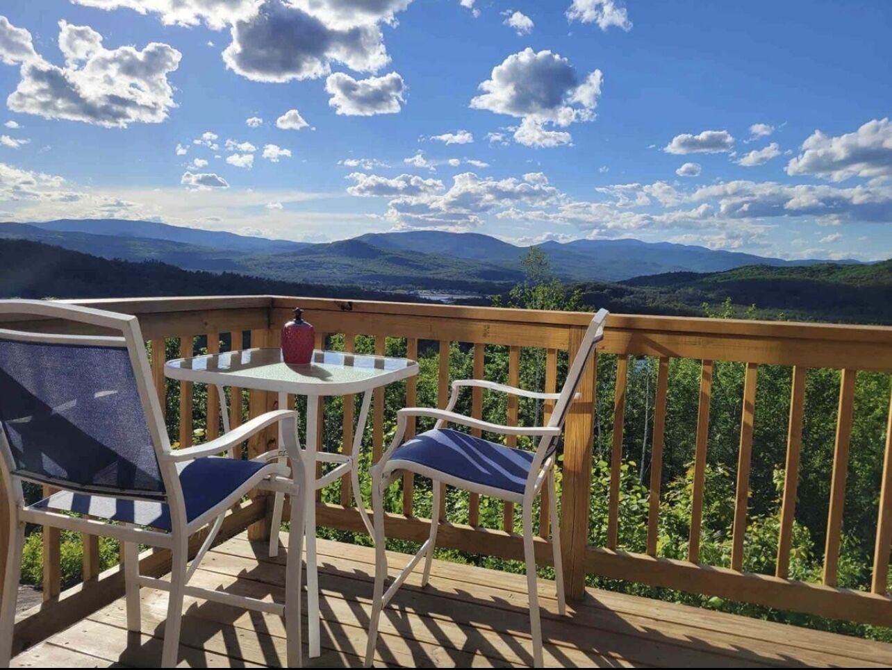 Waking up in the Mountains