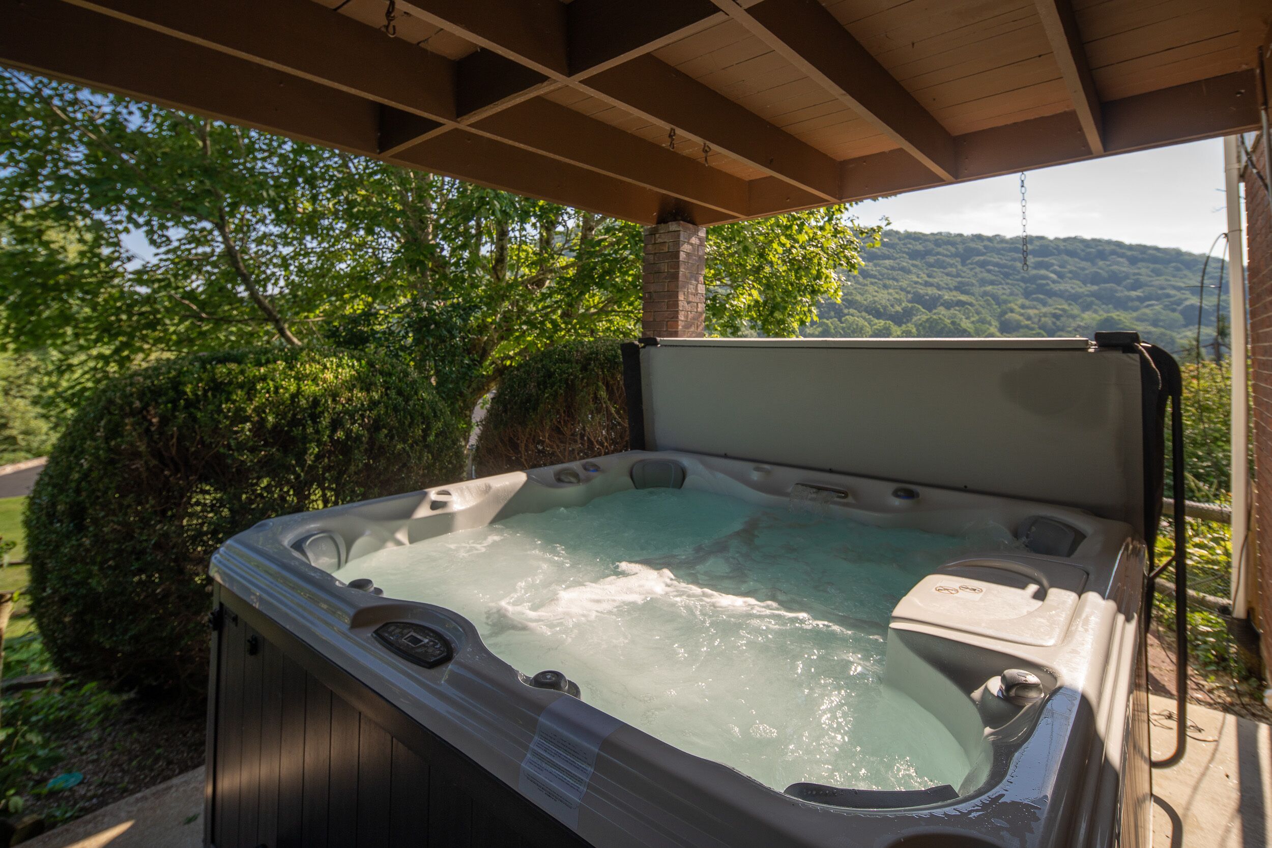 Bain à remous extérieur