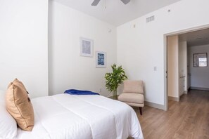 3 bedrooms, iron/ironing board, travel crib, free WiFi