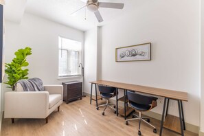 Interior - 3BR Modern Downtown Apartment with Gym & Office (Charlotte)