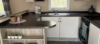 Chalet auf Campingplatz