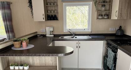 Chalet auf Campingplatz