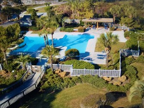 Alberca al aire libre 