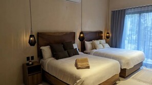 Departamento Elite | 3 habitaciones, espacio para trabajar con laptop y wifi gratis 