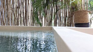 Outdoor spa tub - Espectacular Dpto 3 Rooms Gym Jacuzzi (Tulum)