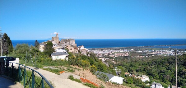View from property - Nice t3 in a villa south entrance of bastia in furiani (Furiani)