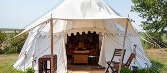 Majestic - beautiful tent at Good Knights Medieval