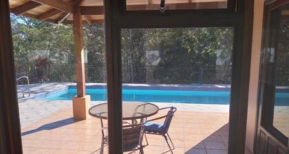 Villa La Jolla with gardens, jungle, pool and valley view - 20 day minimum stay