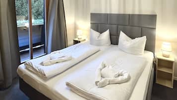 2 Schlafzimmer, Reisekinderbett, kostenloses WLAN, Bettwäsche