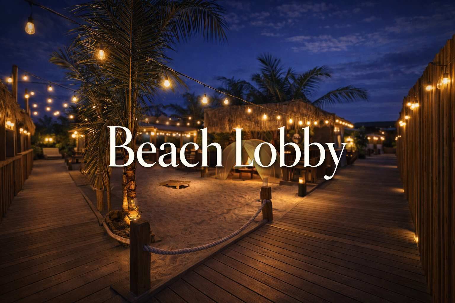 Overnatningsstedets område