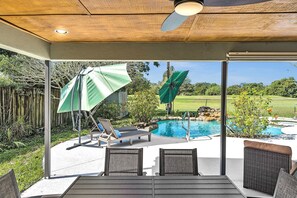 Außenpool, beheizter Pool