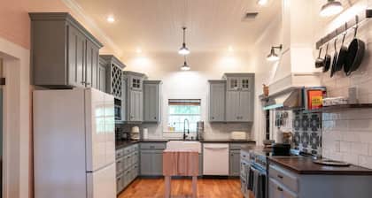 Historic Farmhouse Charm, Modern Style & Comfort