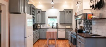 Historic Farmhouse Charm, Modern Style & Comfort