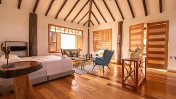 Senior Bungalow | 1 bedroom, bed sheets
