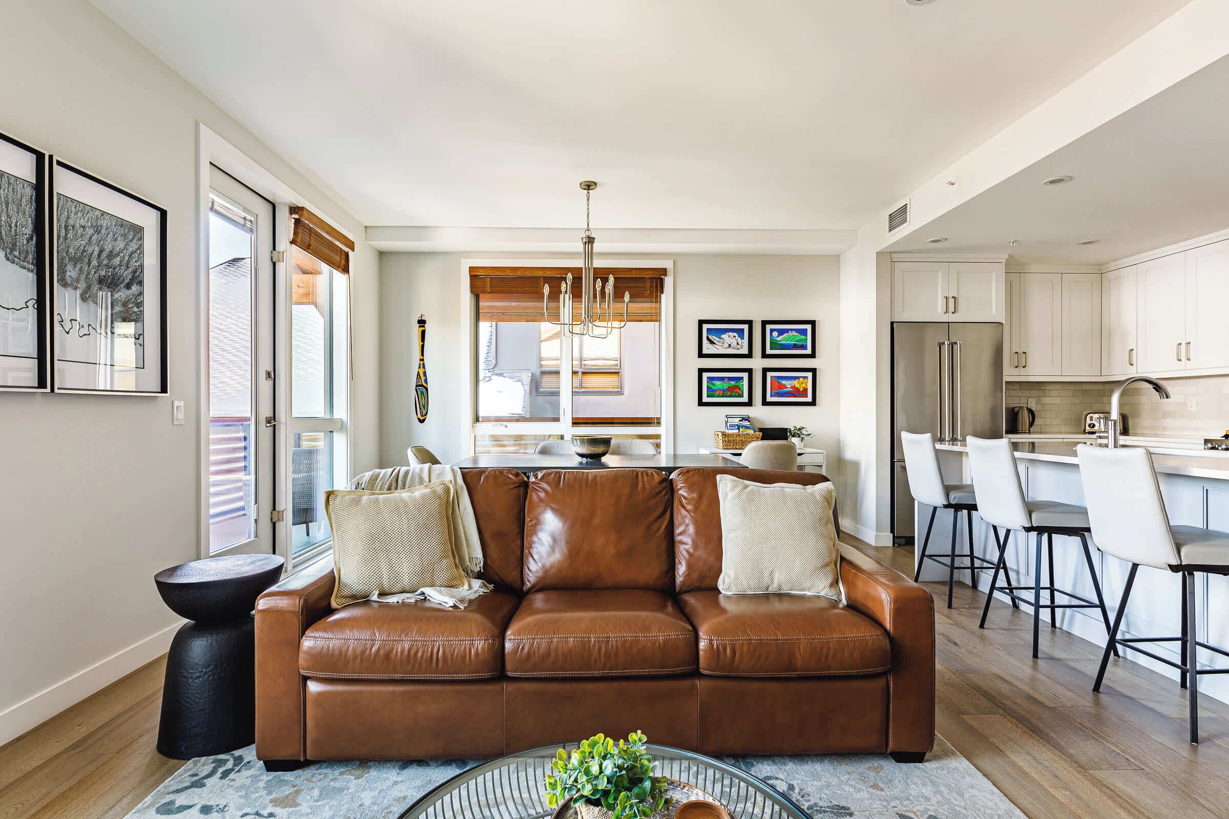 Smart TV, fireplace, Netflix, books