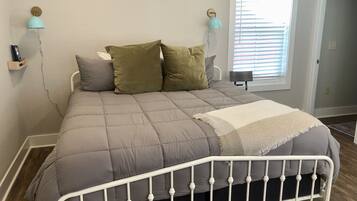 1 makuuhuone, ilmainen Wi-Fi, vuodevaatteet