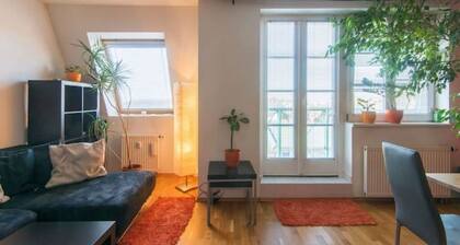 Cosy, sunny two-story apartment, 20min center