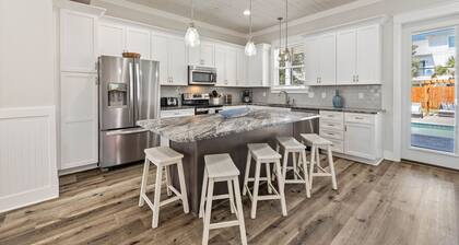 Luxury Beach Retreat with Private Pool - Sleeps 18, Steps from the Beach!