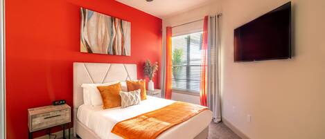 2 dormitorios, tabla de planchar con plancha, wifi gratis y ropa de cama